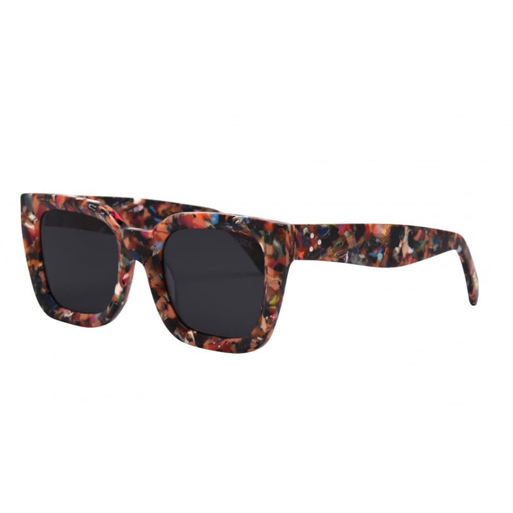 Alden Sunglasses in COPPER / SMOKE POLARIZED LENS - Detail 02 -