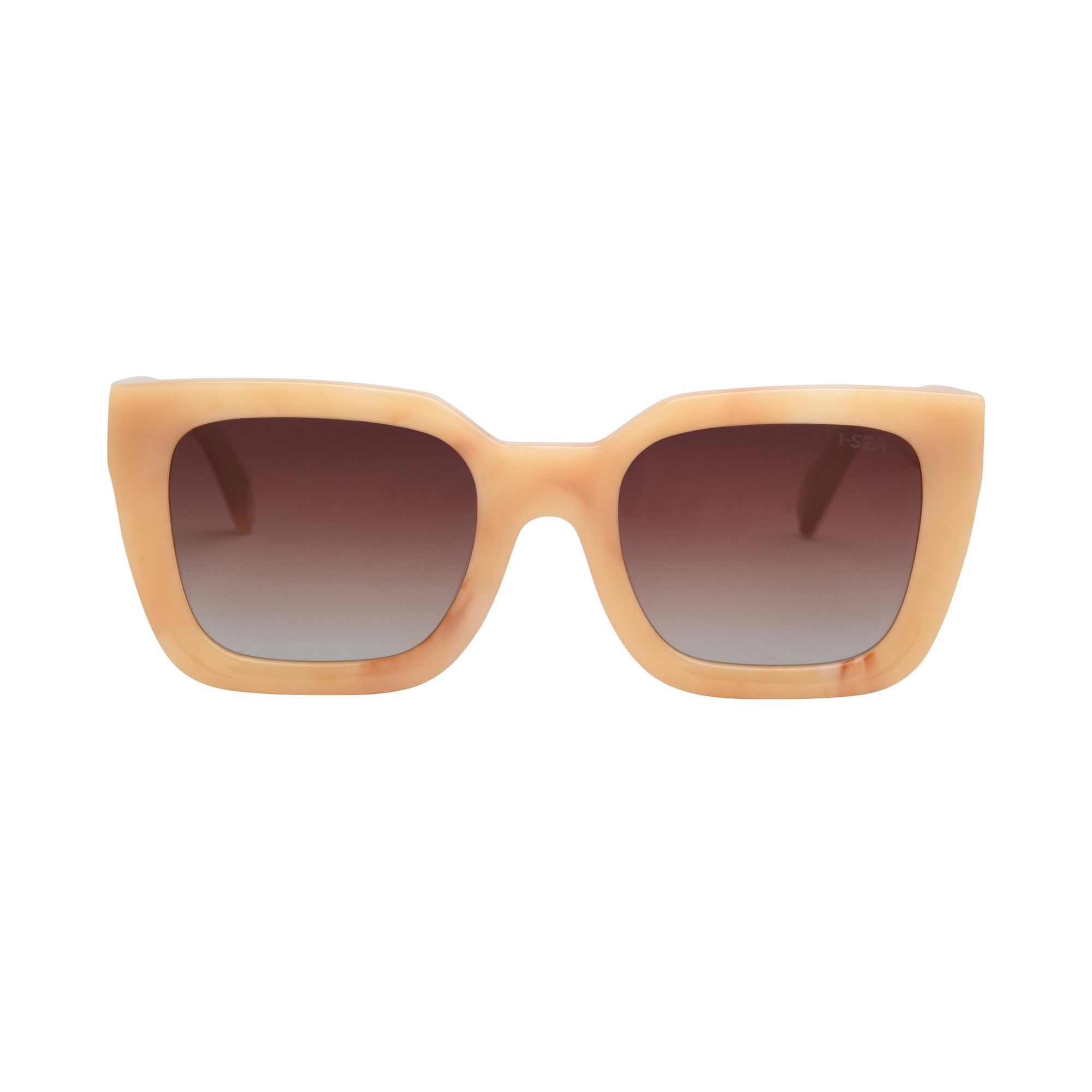 Alden Sunglasses in DOLCE DE LECHE / TAN GRADIENT POLARIZED LENS - Detail 01 -