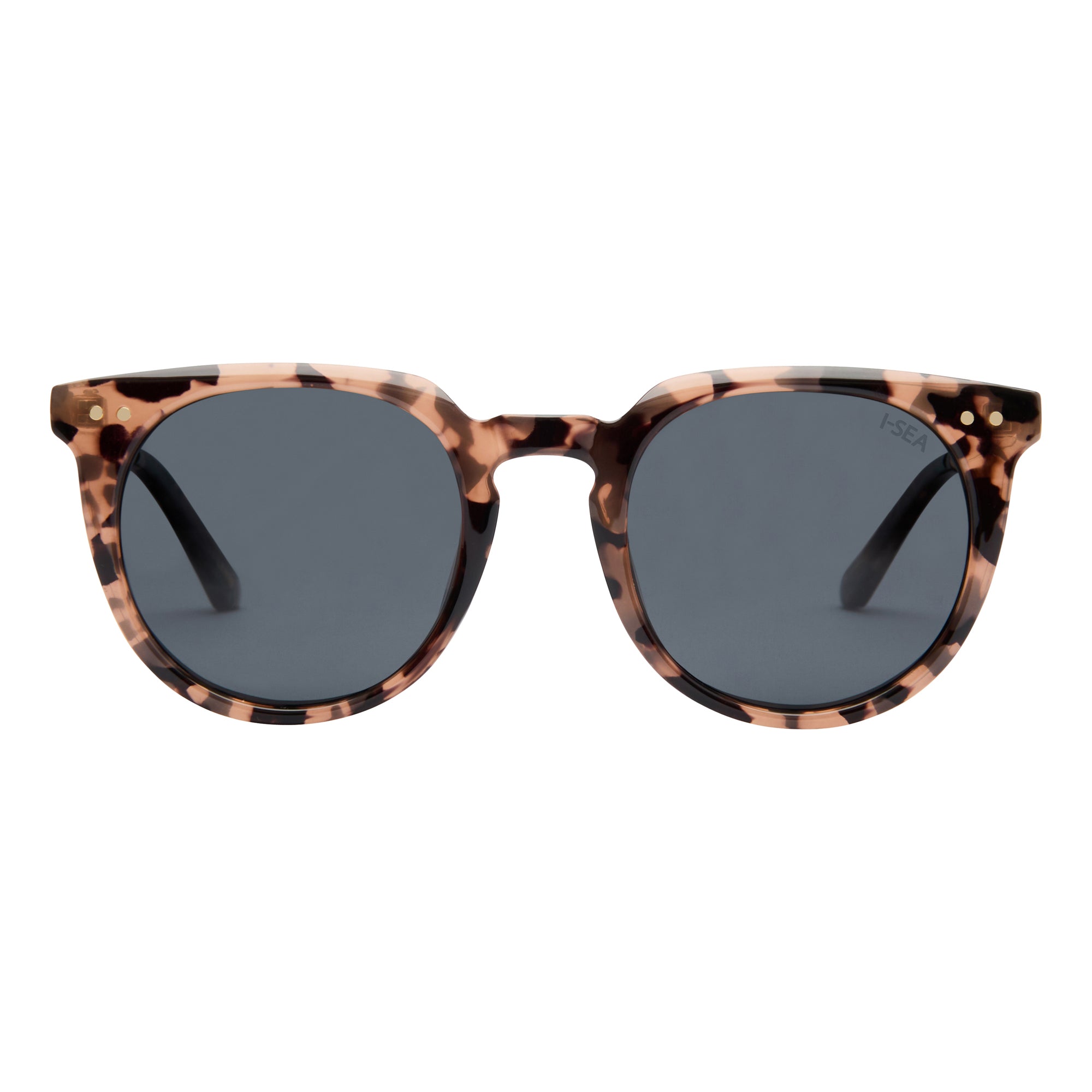 ELLA Sunglasses in BLONDE TORT / SMOKE POLARIZED LENS - Detail 01 -