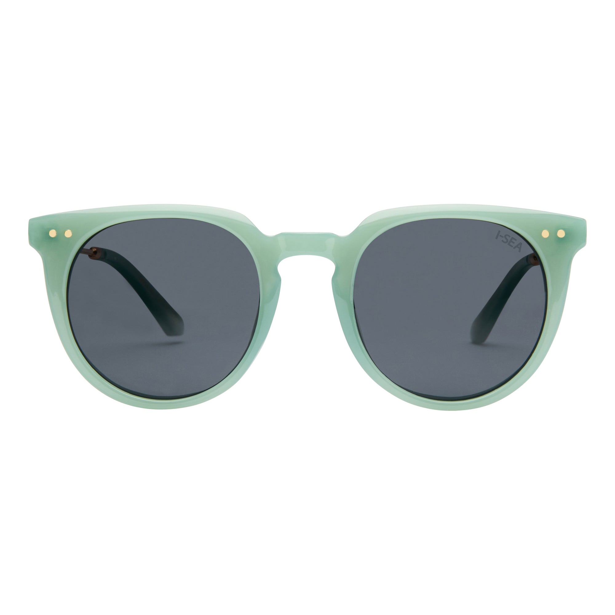 ELLA Sunglasses in SAGE / SMOKE POLARIZED LENS - Detail 01 -