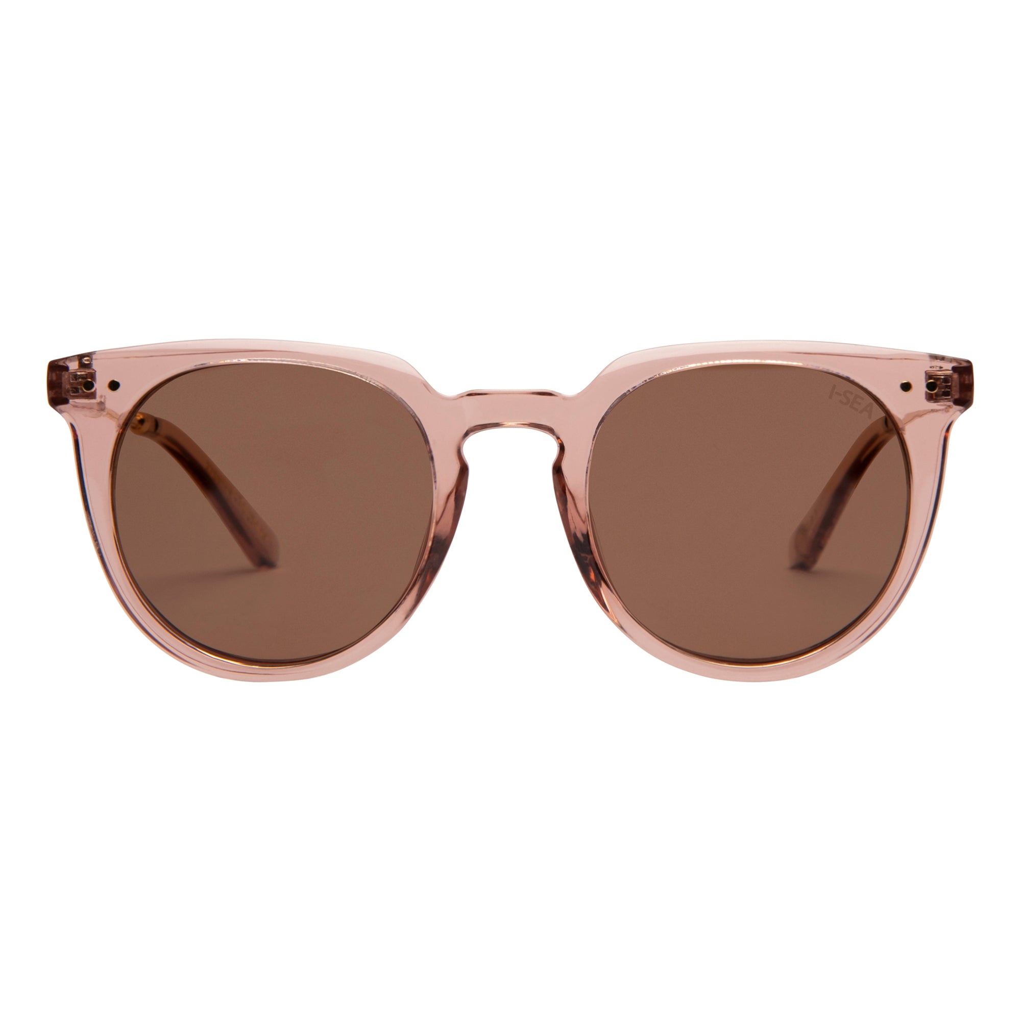 ELLA Sunglasses in WATERMELON / BROWN POLARIZED LENS - Detail 01 -