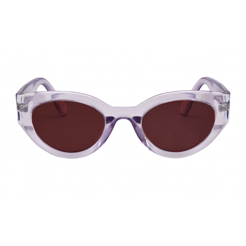 Ashbury Sunglasses in Lilac / Plum - Detail 01 -