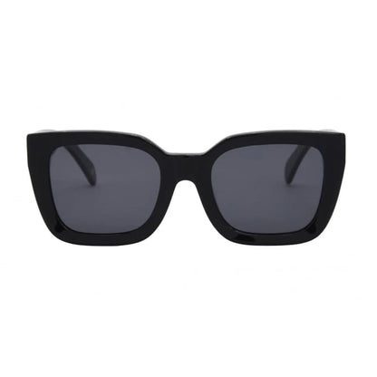 Alden Sunglasses in BLACK / SMOKE POLARIZED LENS - Detail 01 - 