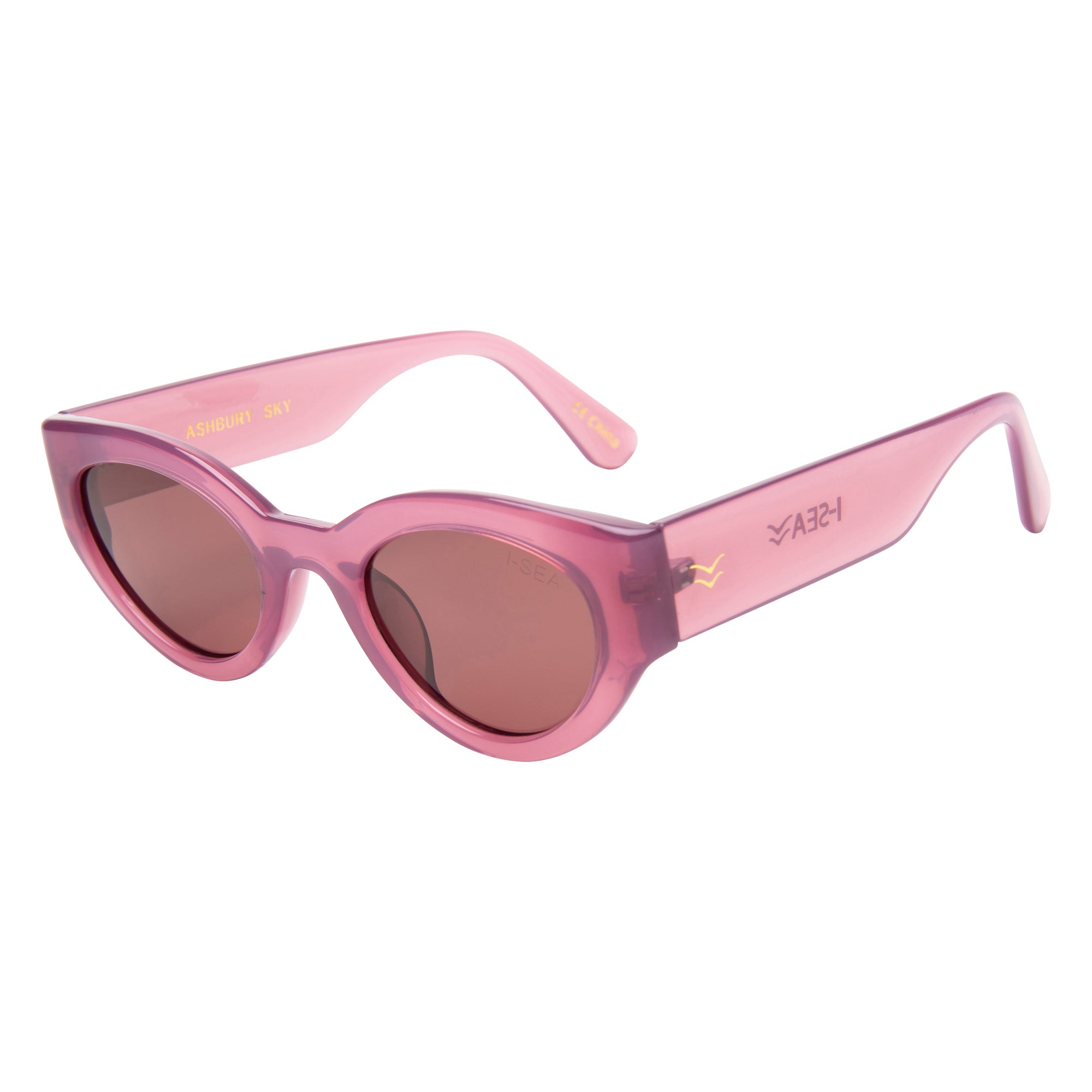 Ashbury Sky Women's Sunglasses – Retro Round Style | I-SEA