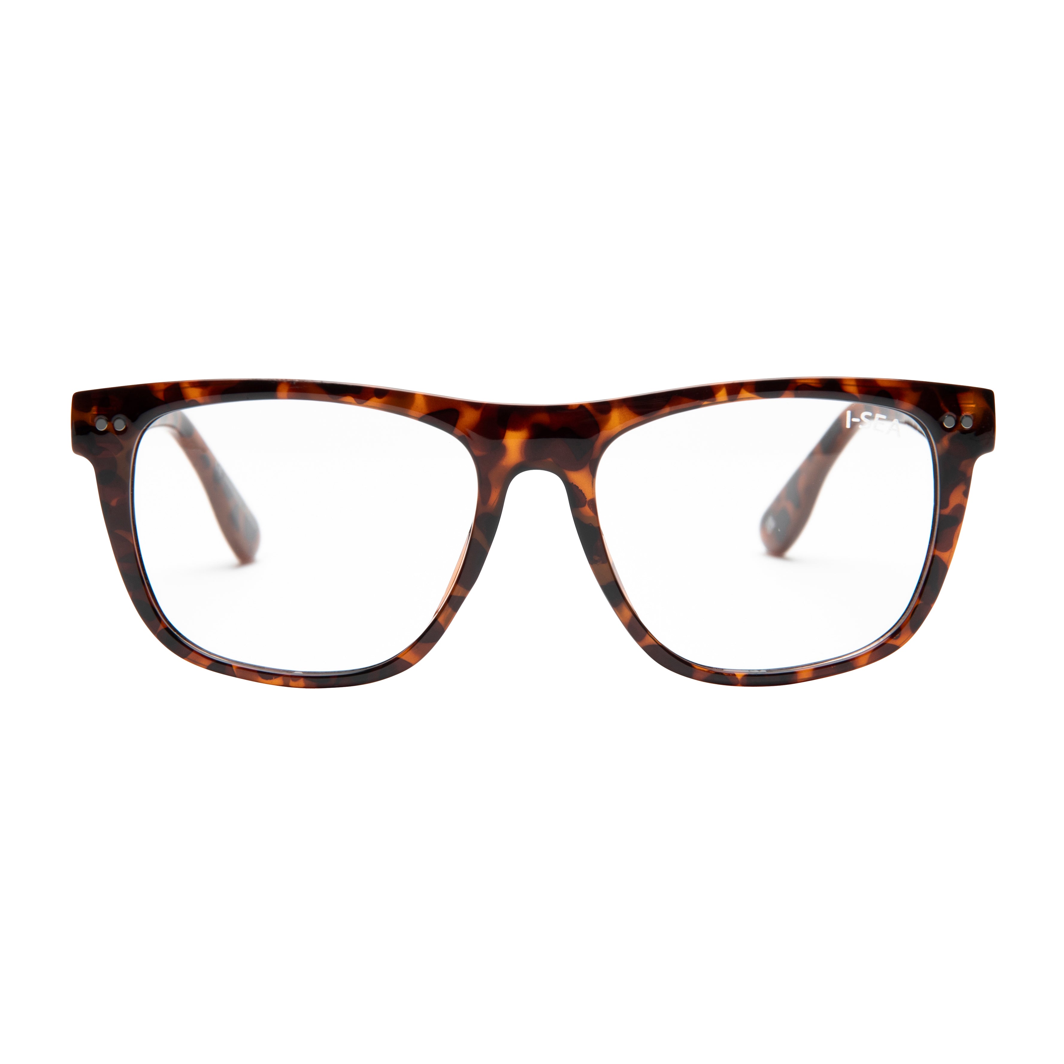 Ashton Reader Glasses - Front -  #color_tort