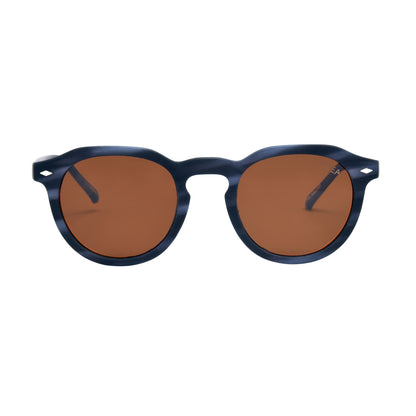 BLAIR Sunglasses in BLUE / BROWN POLARIZED LENS - Detail 01 - 