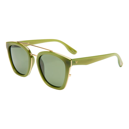 Chloe Sunglasses in Moss / Green - side - 