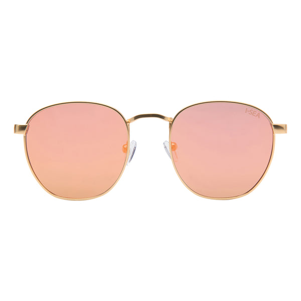 SEE sunglasses copper frame - pretty and feminine Cooper Womens Sunglasses Classic Frames with UV Protection  main image 3
