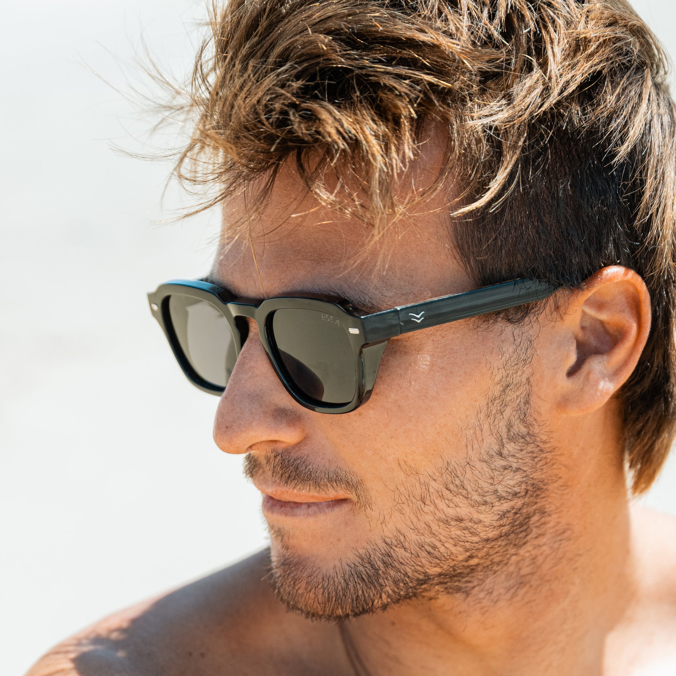 Lentes de sol Hudson I-SEA Black/Smoke