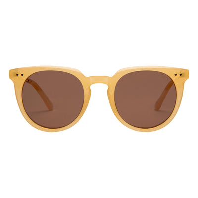 ELLA Sunglasses in PINEAPPLE / BROWN POLARIZED LENS - Detail 01 - 