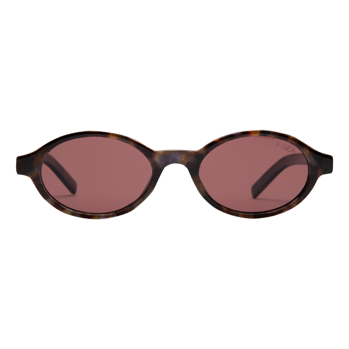 JOE\'S jeans satin gunmetal blush round sunglasses specs Joe main image 2